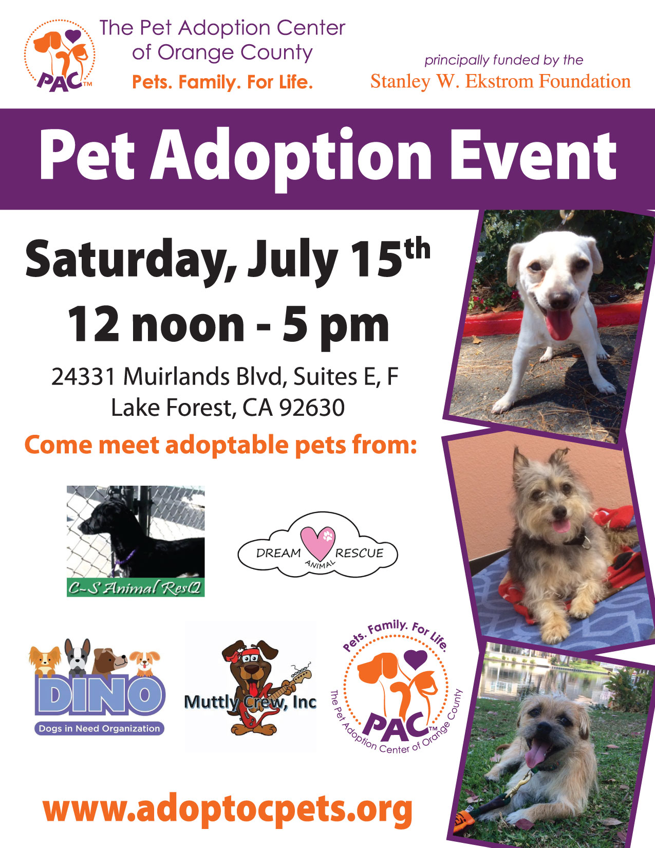 Pet Adoption Event – The Pet Adoption Center of Orange County