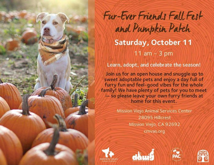 Fur-Ever Friends Fall Fest & Pumpkin Patch Event